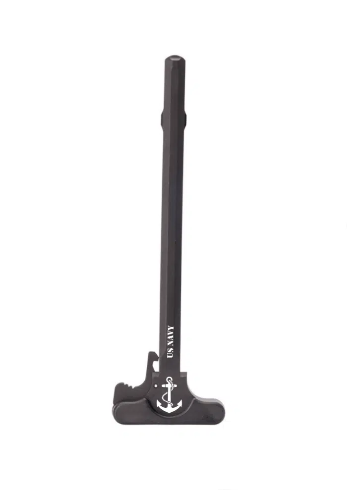 engraved charging handle us navy
