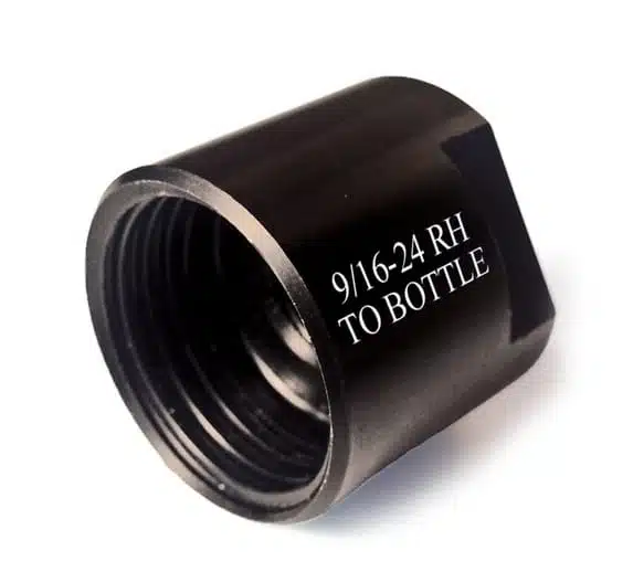 9/16x24 Bottle Adapter-0