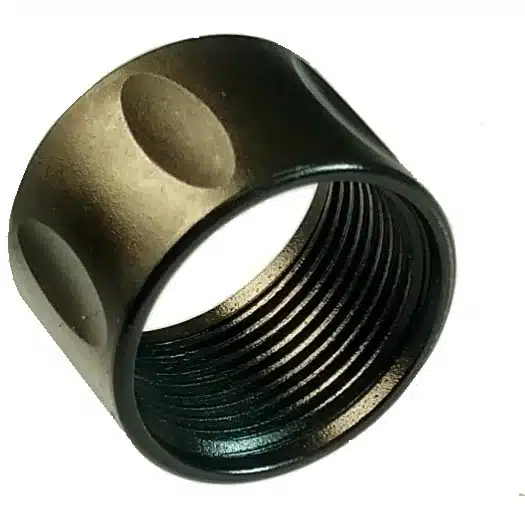 .578x28 Pistol Length Fluted Thread Protector-0