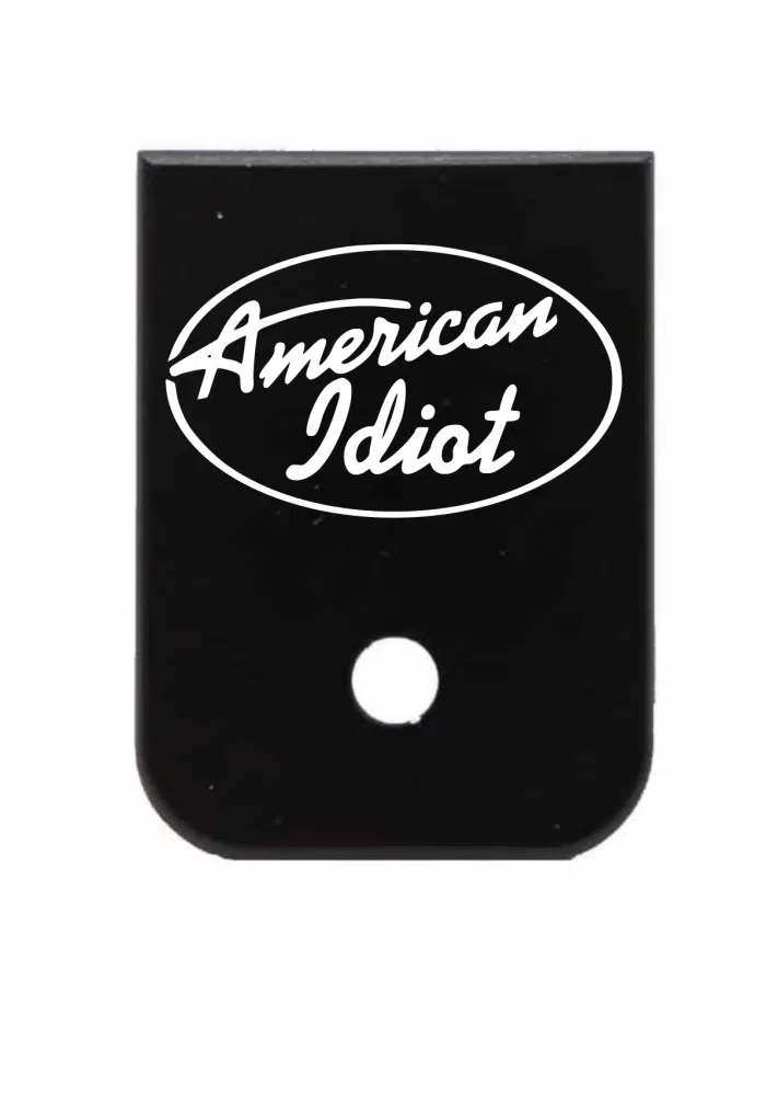 glock magazine plate american idiot idol
