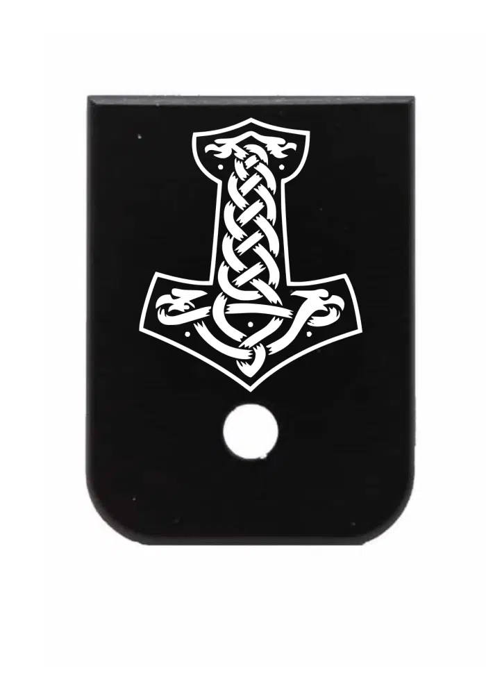 glock magazine plate norse nordic mjolnir thor