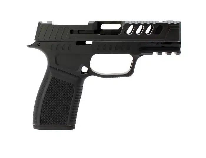 KMT Sig P365 Aluminum Grip Module & B.D.E. Slide 9MM