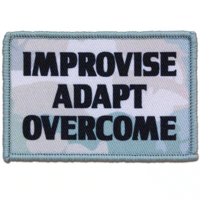 improvise adapt overcome patch