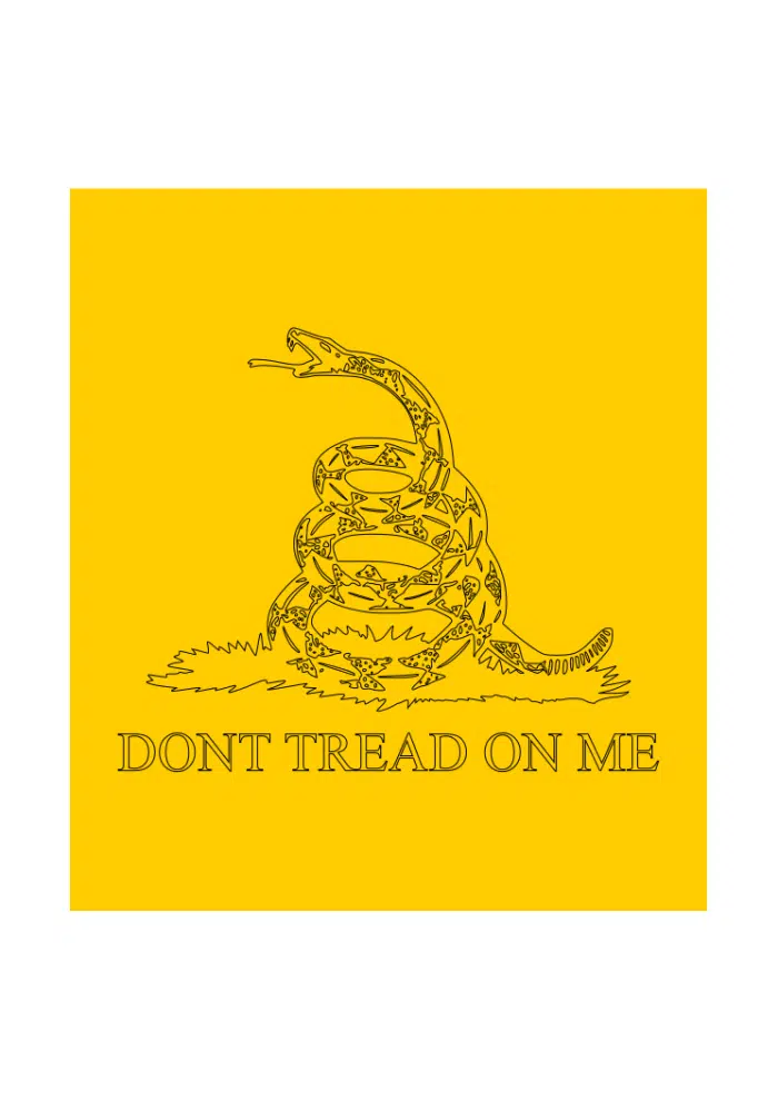 stencil dont tread on me