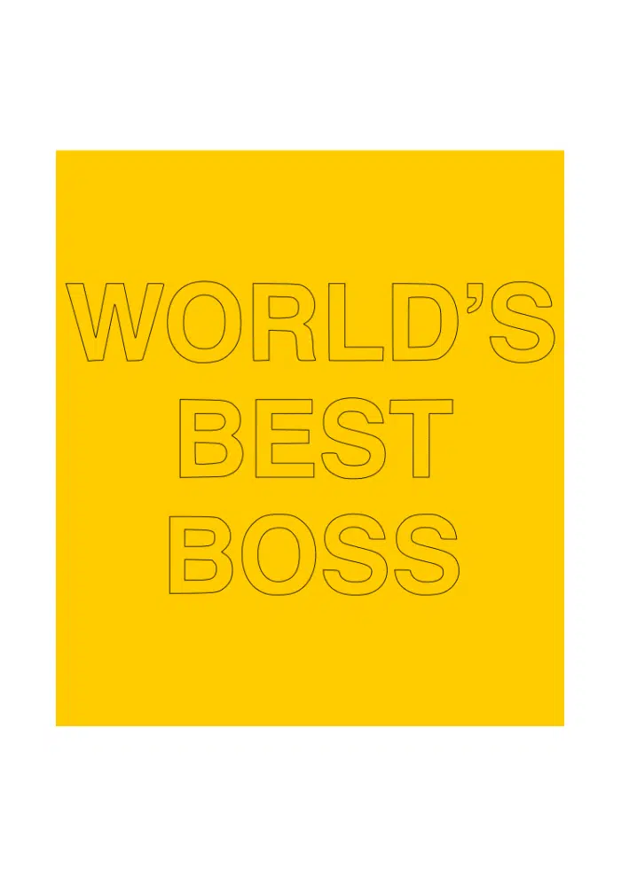 stencil worlds best boss the office michael scott