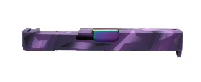 purple haze glock slide cerakote pattern