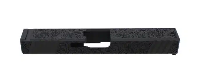 deep engraved glock slide