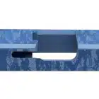 engraved tiger camo polar blue