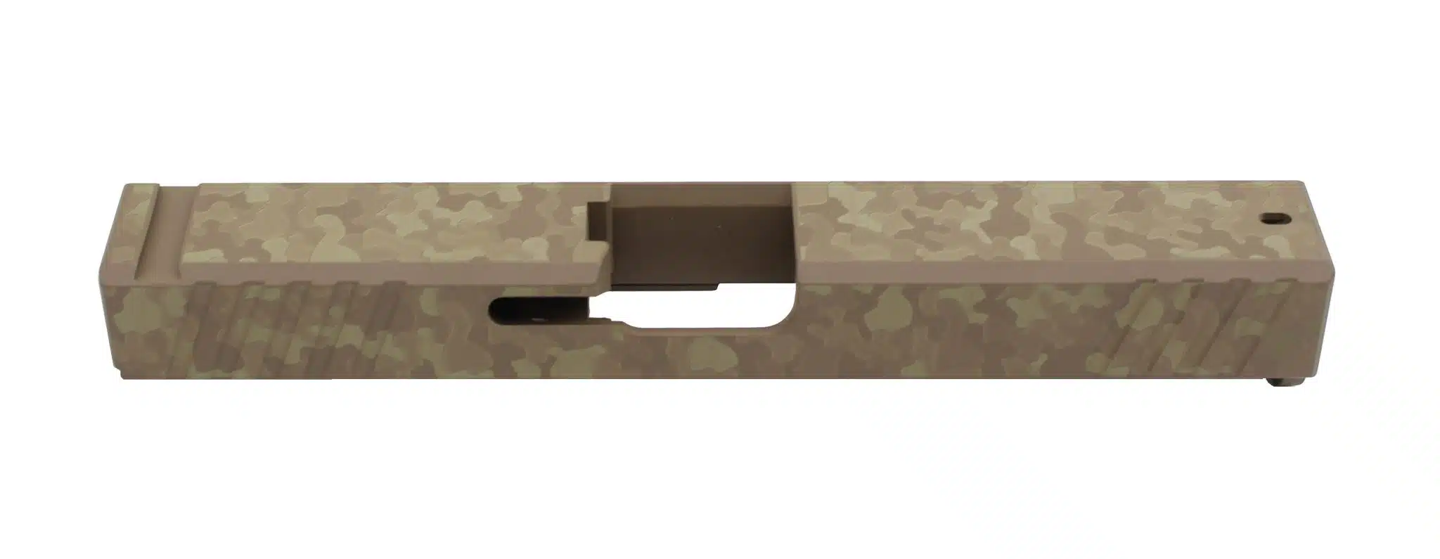 engraved tiger camo tan