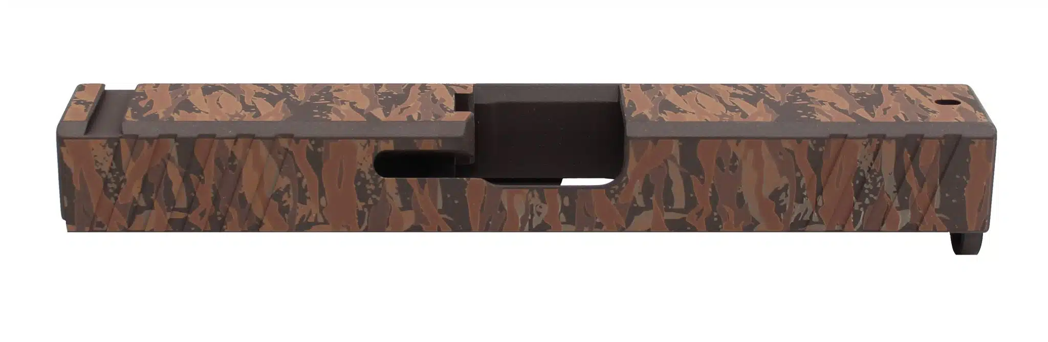 engraved tiger camo vortex bronze