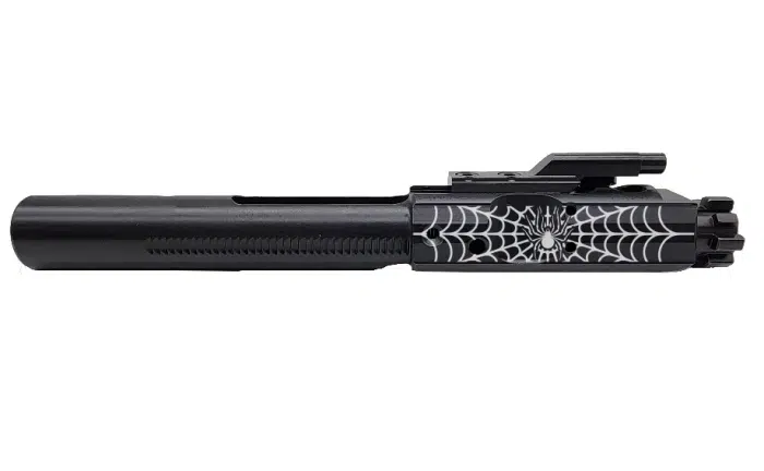 engraved 308 bcg spiderweb