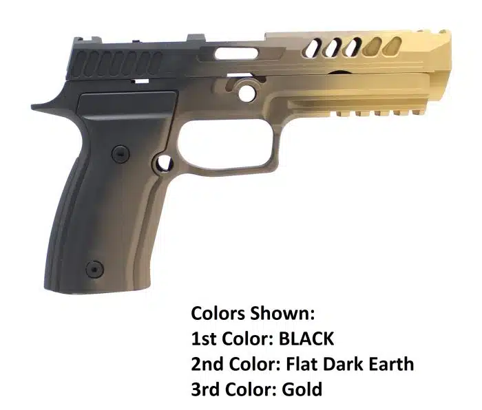 Faded Cerakote Sig 320 or Sig 365 B.D.E. Slide & Module (Buyer's Choice Of Color & Slide Model)