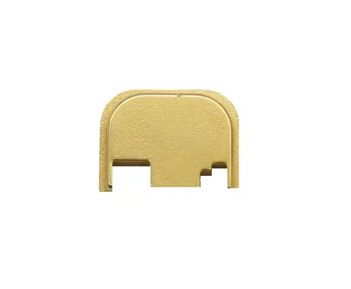 tin coated gold glock slide plate gsp