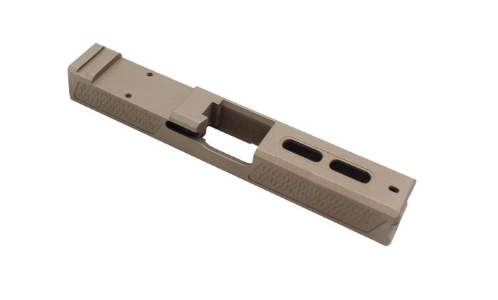 Fools Gold Cerakote Glock Slide