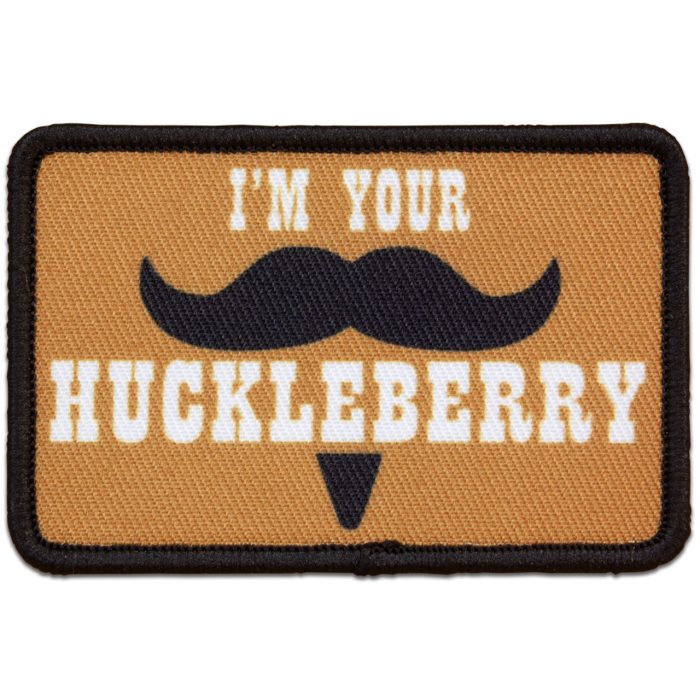 im your huckleberry doc holiday tombstone morale patch