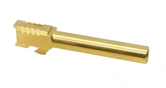 Gold TiN Glock 22 Optimus Barrel