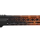 AR-15 Cerakote KM Tactical mlok upper combo