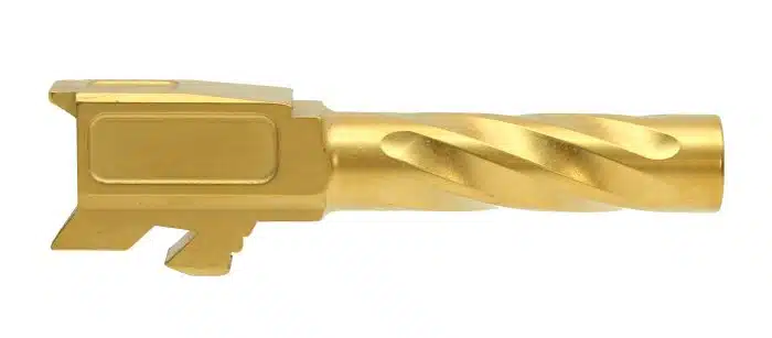 Tin Coated G43 Stainless Barrel 9mm