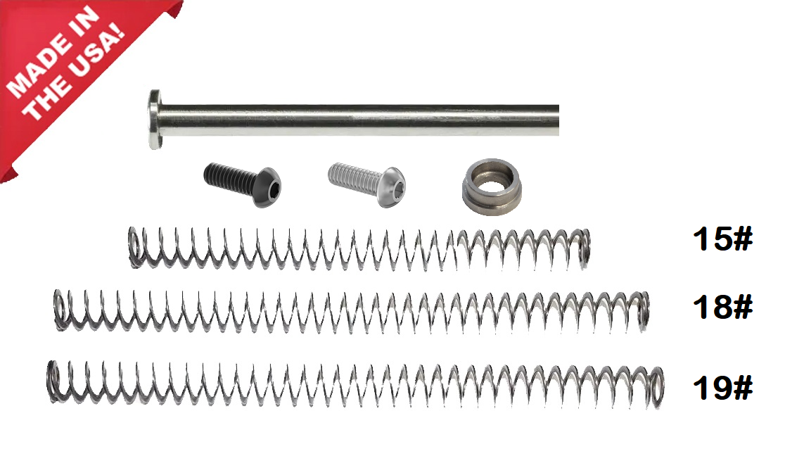 ssgr-sc-premium Premium Stainless Steel Guide Rod Assembly For Gock Subcompact