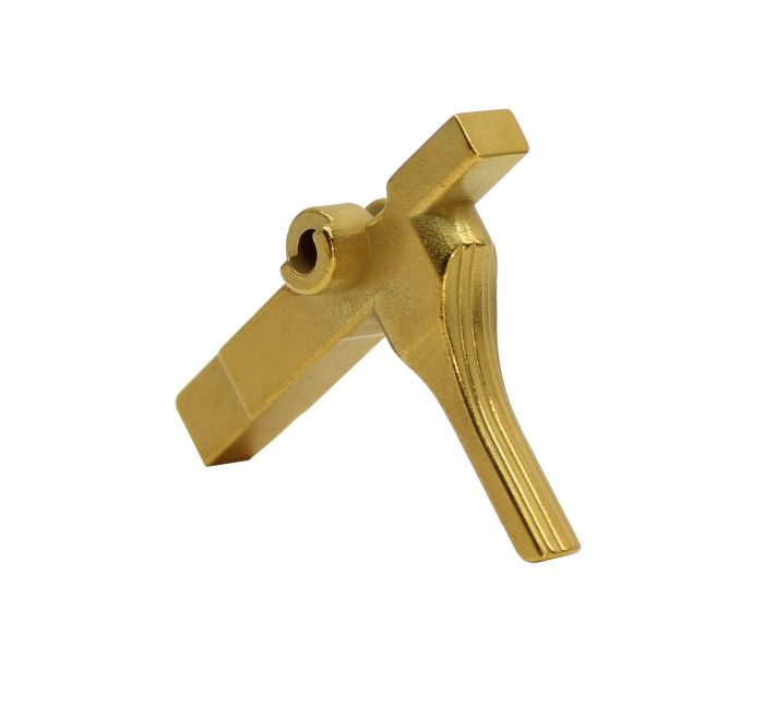 SP-46 AR-15 Straight Trigger w/ Titanium Nitride (TiN) coating