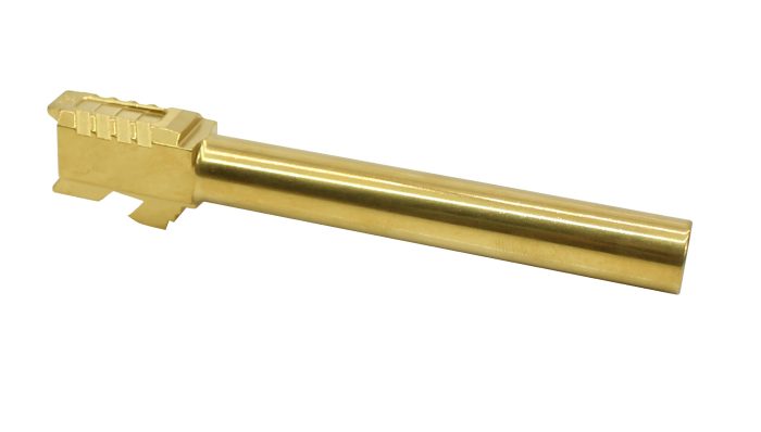 Titanium Nitride (TiN) Glock 34 Optimus Series Barrels