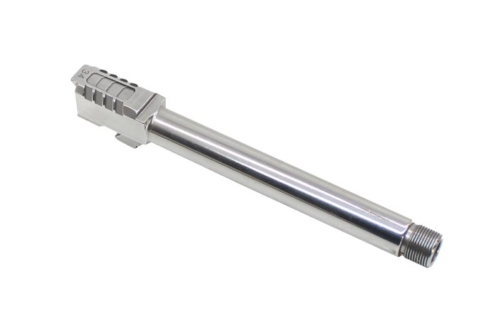 Stainless Glock 34 Threaded Optimus Series Barrels