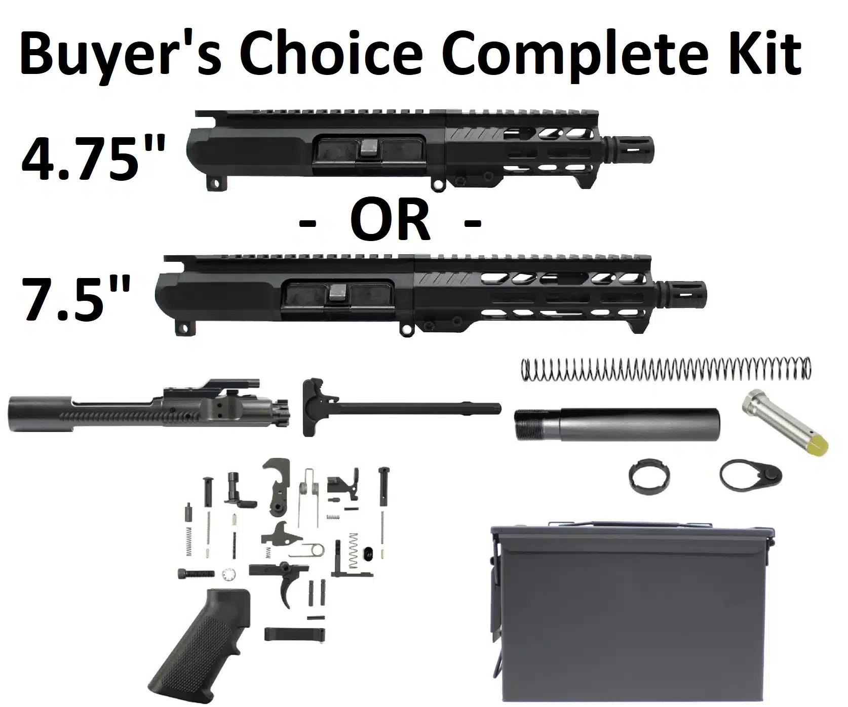 billetkit-micro Black Friday AR-15 Complete Kit